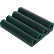 Set di 4 tubi di cera per fusione di gioielli, ideali per modellare anelli e intagliare.