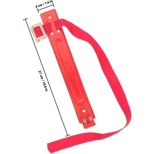Support mural universel robuste en fer pour extincteur (lot de 2) avec sangle réglable 1