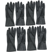 4 Paar Gummihandschuhe zum Haarefärben für Friseursalons – Schutz beim Haarefärben und Stylen