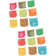 Lot de 36 pochettes de rangement en soie à cordon pour bijoux
