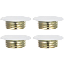 4 stk. sprinklerdekselplate hvit 5,5 cm ytre diameter 4,5 cm indre diameter sprinklerhodehette