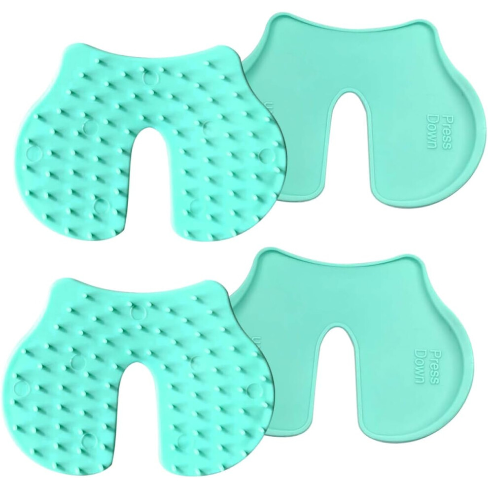 Hkhbjs Light/Green 4Pcs Pain Reducer Pads Shot Blocks Sturdy Pad Pain Relief Firm Pressing