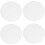 4pcs Round Acrylic Sheet Panel Board for Crafting Projects Acrylic Display Boards 1