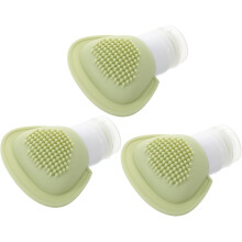 3pcs Portable Shampoo Travel Bottles for Toiletries Reusable Silicone Squeeze Containers
