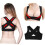 3pcs Women Posture Corrector Back Brace for Hunchback Relief Adjustable Chest Support Corrector 1
