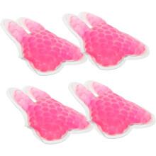 4pcs Tooth Shaped Ice Pack Gel Bags for Therapy Flexible Cold Compress for Oral Care