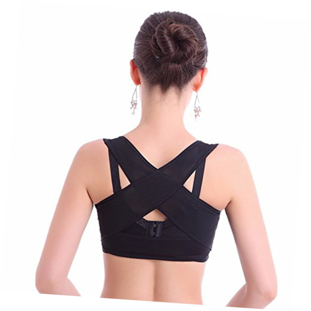 Hkhbjs 3Pcs Women Posture Corrector Back Brace For Hunchback Relief Adjustable Chest Support Corrector