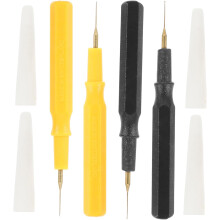 4er-Set Uhrenöl-Nadelstifte, tragbares Kunststoff-Uhrenöler-Werkzeug für Uhrenreparaturen, professionelles Präzisionsinstrument, zufällige Farbe