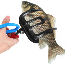 2 st stora tre-tandade fiskgreppjärnklämmor fiskgrepphållare kontroller fiskeverktyg