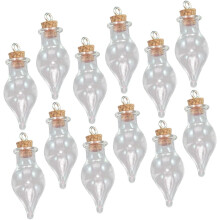 Bouteilles décoratives en verre à faire soi-même, bouchon en liège, 32 mini-bouteilles pour loisirs créatifs, mariage, parfum, bonbons