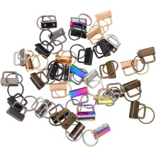 36 clip metalliche per la coda, ideali per la creazione di borse fai da te, fibbie, terminali per nastri e cordini per gioielli.
