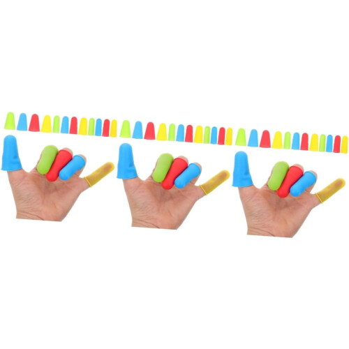 36pcs Multi-function Finger Covers Wear-resistant Silicone Finger Protectors