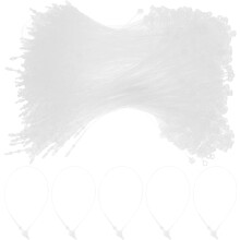 3000pcs Plastic Fasteners Tags for Clothes Security Loop Hook Tie Plastic Tag Strap Fasteners