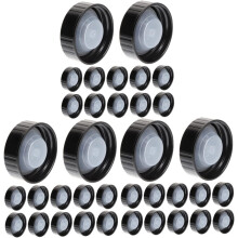 Lot de 36 bouchons à vis pour bouteilles, accessoires de vinification et de bière