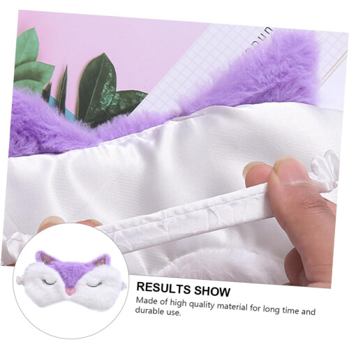 2pcs Lightproof Eye Patch Soft Sleeping Eye Mask for Traveling for Airplane Naps 2