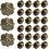 30pcs Antique Push Pins Four Leaf Clover Decorative Upholstery Tacks 1