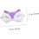 2pcs Lightproof Eye Patch Soft Sleeping Eye Mask for Traveling for Airplane Naps 6