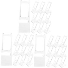 Suporte de pulseira de 30pcs e suporte de exibição de relógio para uso de mesa Rack de exibição de pulseira feita de suporte de relógio