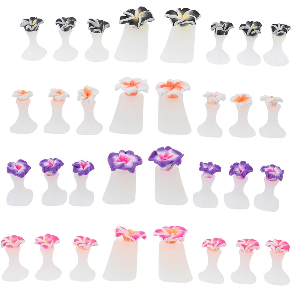 Hkhbjs 32Pcs Silicone Toe Separator Flower Toe Separator Pedicure Nail Polish For Women For Pedicures