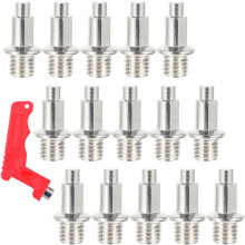 32 stuks spikes voor atletiekschoenen met spikeverwijderaar, antislip vervangingsspikes