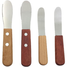 4 coupe-beurre Ă manche en bois
