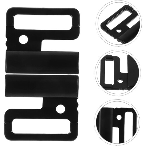 20pcs Swimsuit Adjustment Buckles Plastic Front Closure Hooks Replacement Fasteners