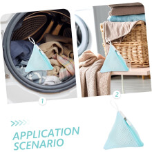 Lot de 2 mini sacs à linge en polyester pour linge délicat, pochettes de lavage, sac de voyage portable en filet