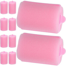 30 szt. wałków gąbkowych Airy Bangs Curls do włosów dla kobiet, wałki do włosów bez użycia ciepła, do stylizacji na noc, wygodne