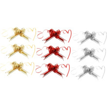 30 Stück Satin-Schleifenband zum Selbermachen, Blumendekoration, Geschenkverpackung, Valentinstags-Blumenzubehör