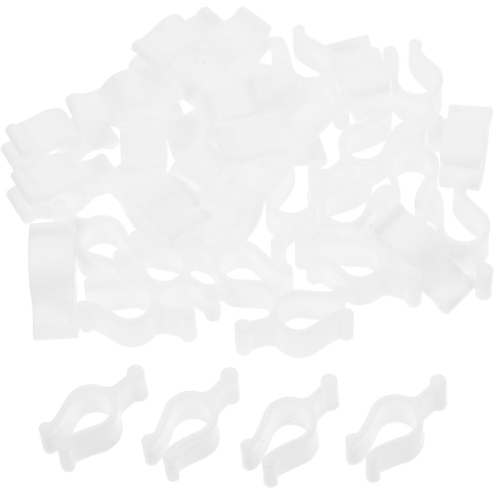Hkhbjs 30Pcs Cosmetic Pump Head Clip Leakproof Lock Buckle For Cleansing Oil And Lotion Bottles