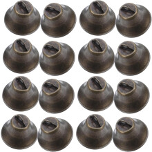 30 Stück Retro-Glocken, Vintage-Metallglocken für DIY-Windspiele, Heimdekoration und Schlüsselanhänger