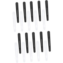 Lot de 30 spatules en silicone Gua Sha pour le visage, outils de maquillage et soins de la peau. Couleurs aléatoires.