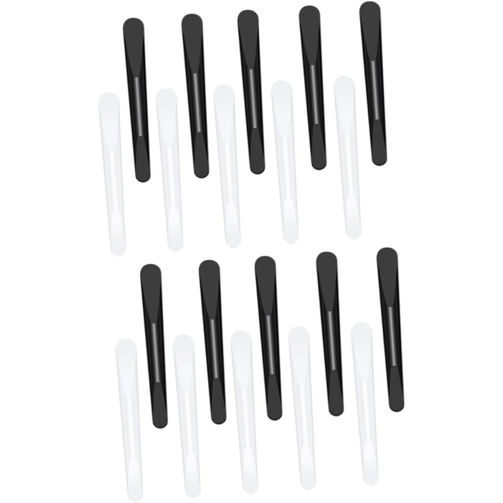 Hkhbjs 30Pcs Face Mask Scrapers Makeup Tools Silicone Spatulas For Skincare Gua Sha Facial Tools Makeup Spatula Random Color
