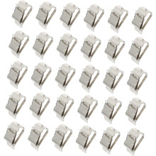 30 Stück Photovoltaik-Kabelklemmen, Drahtclips für Solarmodulkabel, Befestigungsklemmen