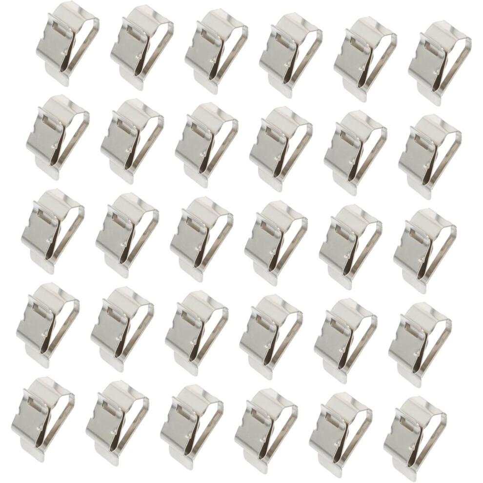 30Pcs Photovoltaic Cable Clamp Wire Clips For Solar Panel Cable Clips Fixing Clamp 5455468314377