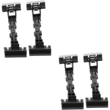 Lot de 4 porte-étiquettes de prix pivotants et rotatifs, support réglable pour affichage de prix en magasin