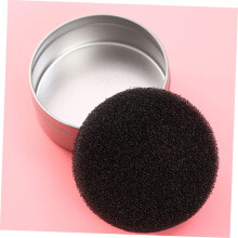 1 ensemble d'éponges de nettoyage pour pinceaux de maquillage, boîte de nettoyage à sec rapide, éponges monocouches de rechange