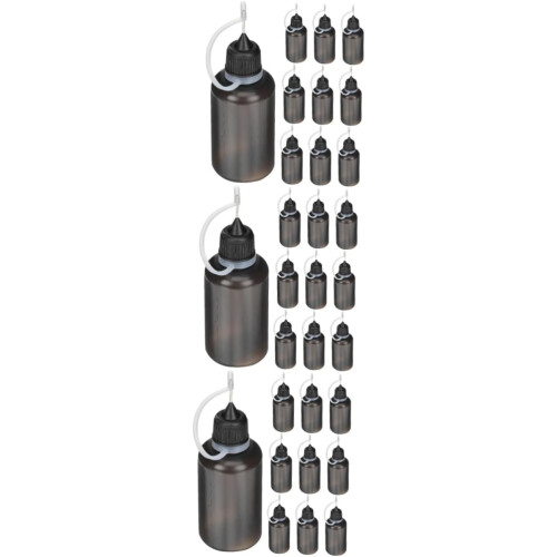 30pcs Squeeze Bottles Empty Glue Bottles for Precise Glue Application for Home Crafts and DIY Projects