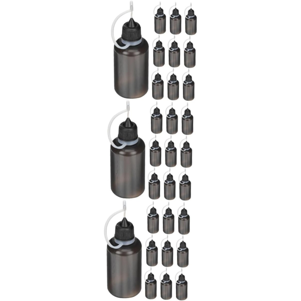 Hkhbjs 30Pcs Squeeze Bottles Empty Glue Bottles For Precise Glue Application For Home Crafts And Diy Projects