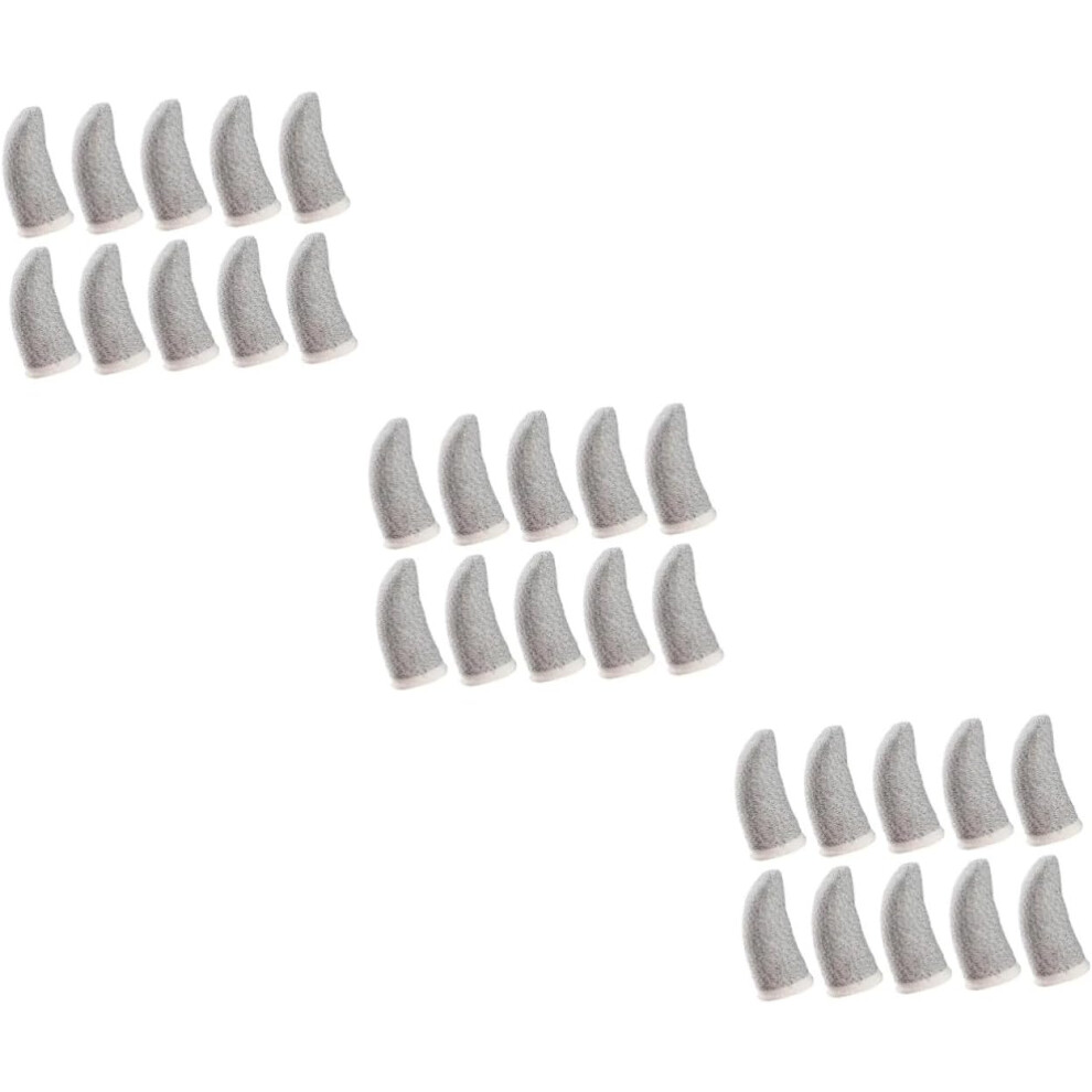 Hkhbjs Silver 30Pcs Gamer Thumb Protector Knitting Finger Protector