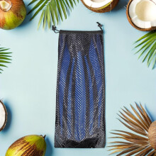 Lot de 2 sacs filets à cordon pour snorkeling, séchage rapide