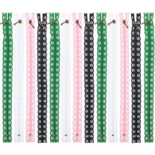 30 Stück Nylon-Spitzenreißverschlüsse, 30 cm, verschiedene Farben, für DIY-Nähprojekte, Kleidung und Taschen