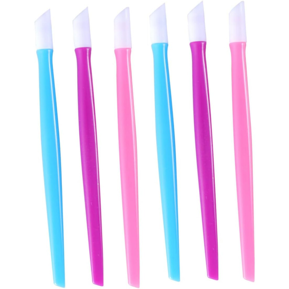Hkhbjs Nail Cuticle Pusher Dead Skin Pushers 30Pcs Plastic Manicure Tools Exfoliating Nail Cleaning For Home And Salon Use
