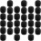 30pcs Microphone Windscreen Foam Mic Covers Noise Reduction Flexible Sponge Sleeve 1