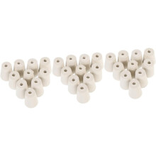 30 tappi conici singoli per bottiglie, ideali per provette e come sigillare le bottiglie.