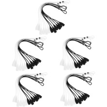 30pcs Comfortable Glasses Straps Non-slip Ear Lanyards for Sports Eyewear Use Made of Silicone Material