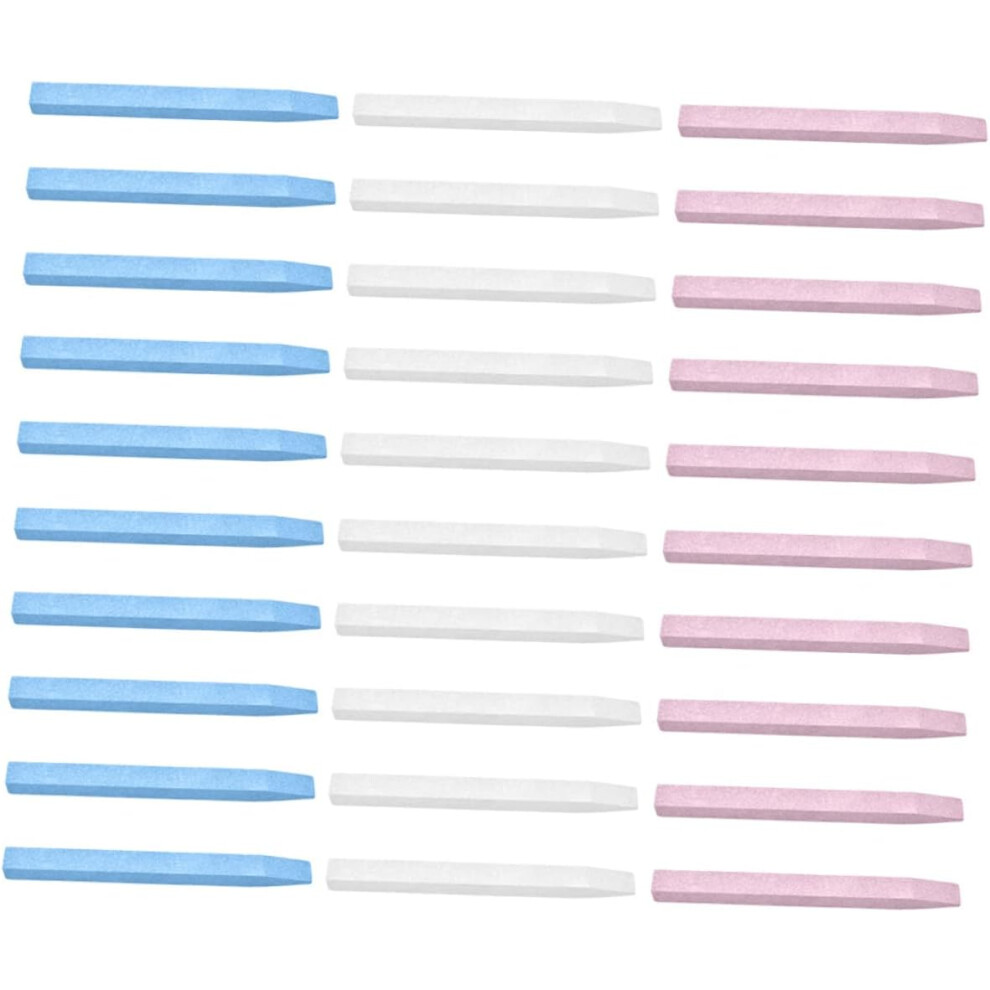 Hkhbjs 30Pcs Nail Polishing Stick Nail Files Cuticle Pusher Sanding Stones For Fingernails Toenails