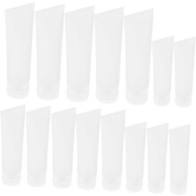 30 sztuk wielokrotnego użytku tubki do makijażu podróżnego 20 ml, 30 ml, 50 ml, przenośne matowe plastikowe butelki z dozownikiem
