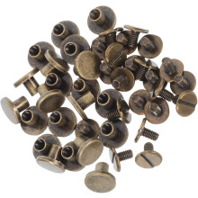 30 rivets métalliques pour reliure d'accessoires de journal