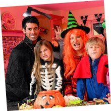 Set di 3 cerchietti per capelli scherzo di Halloween con ascia, sega e chiave inglese, accessori per feste